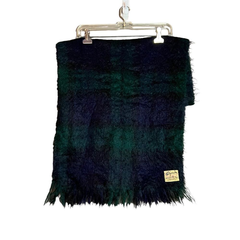 ‎Glenlana mohair & wool scarf
